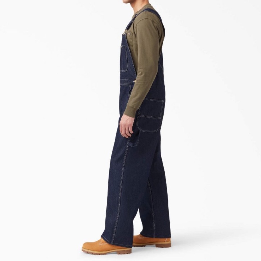 Vintage Dickies Men Big and Tall Overalls Denim Jumpsuit 44x30 - Picture 13 of 13